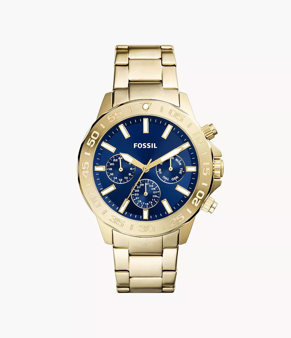 Fossil Gold BQ2706 Waqar Dada Watches