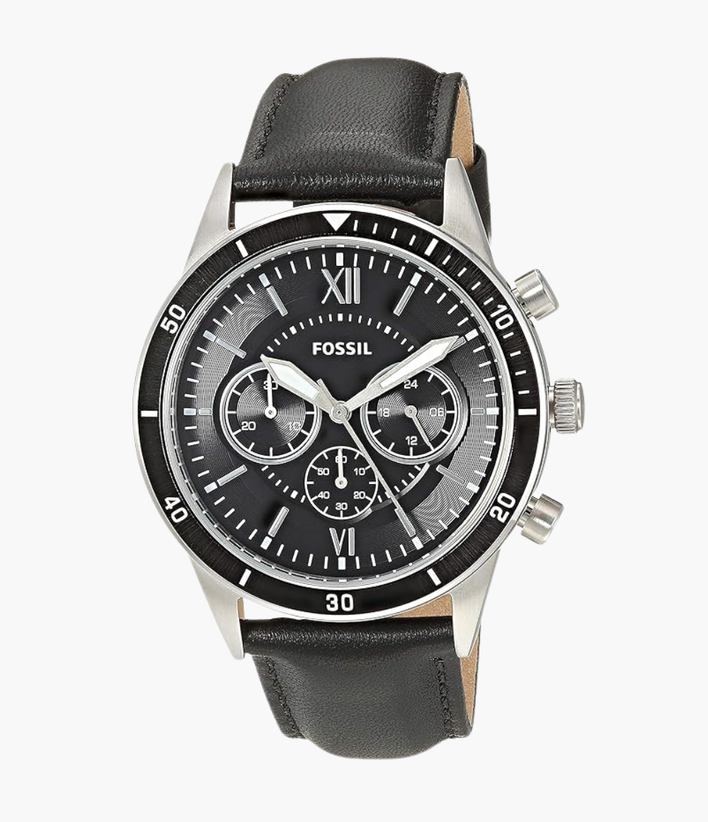 Fossil Black (Leather) - BQ2228