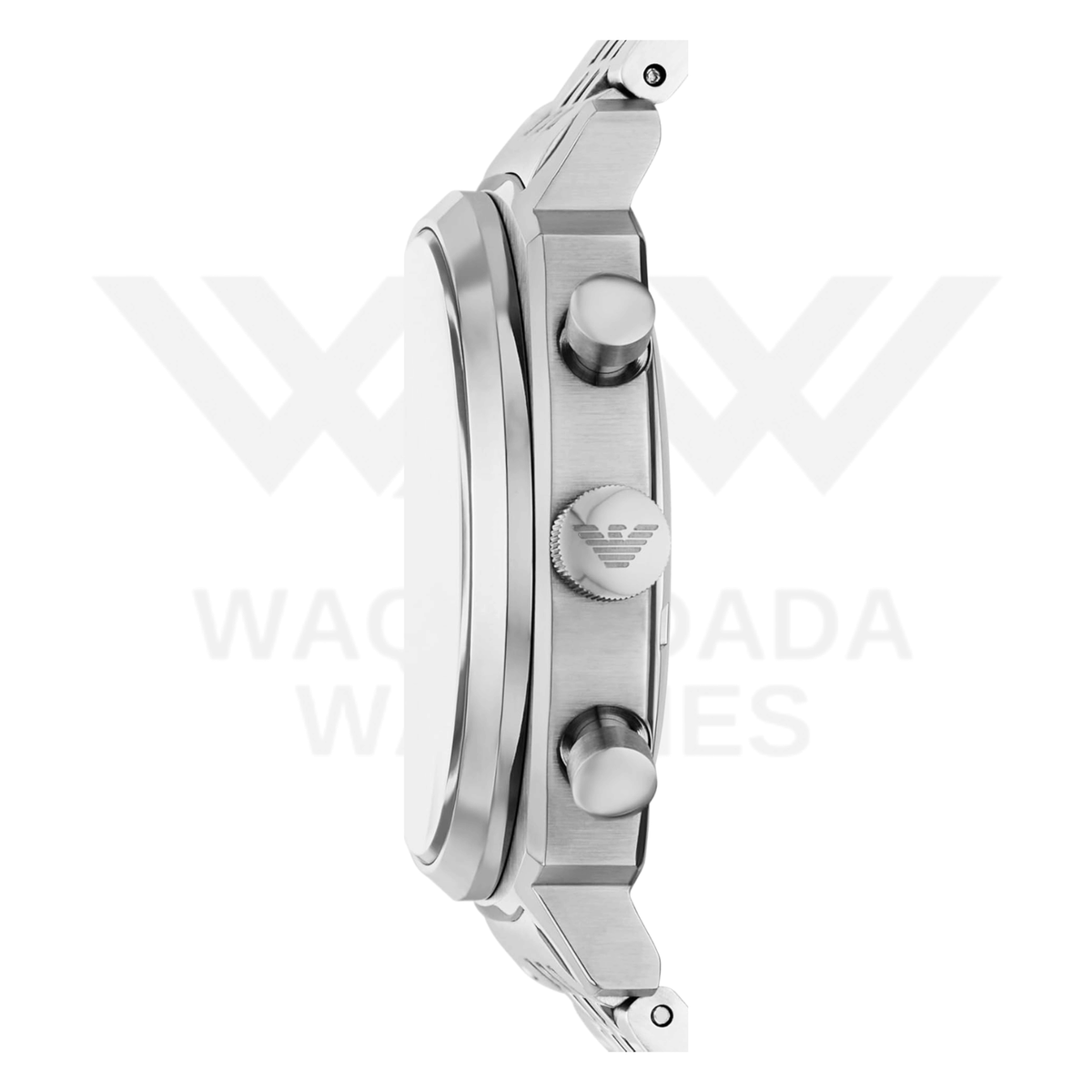 EMPORIO ARMANI CHRONOGRAPH STAINLESS STEEL WATCH