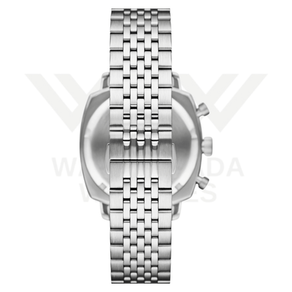 EMPORIO ARMANI CHRONOGRAPH STAINLESS STEEL WATCH