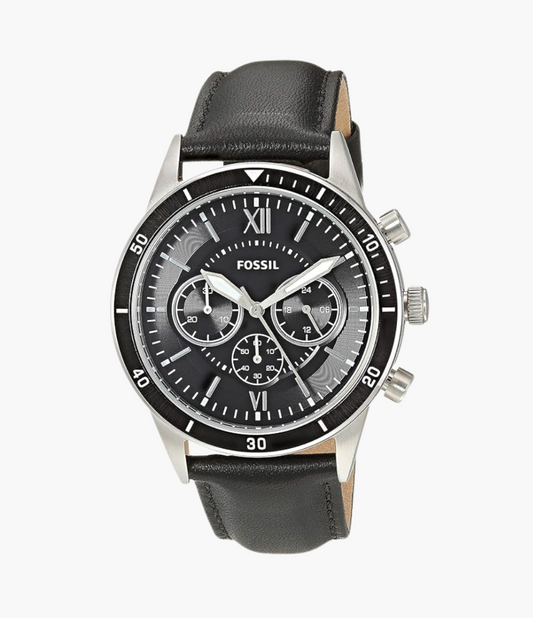 Fossil Black (Leather) - BQ2228