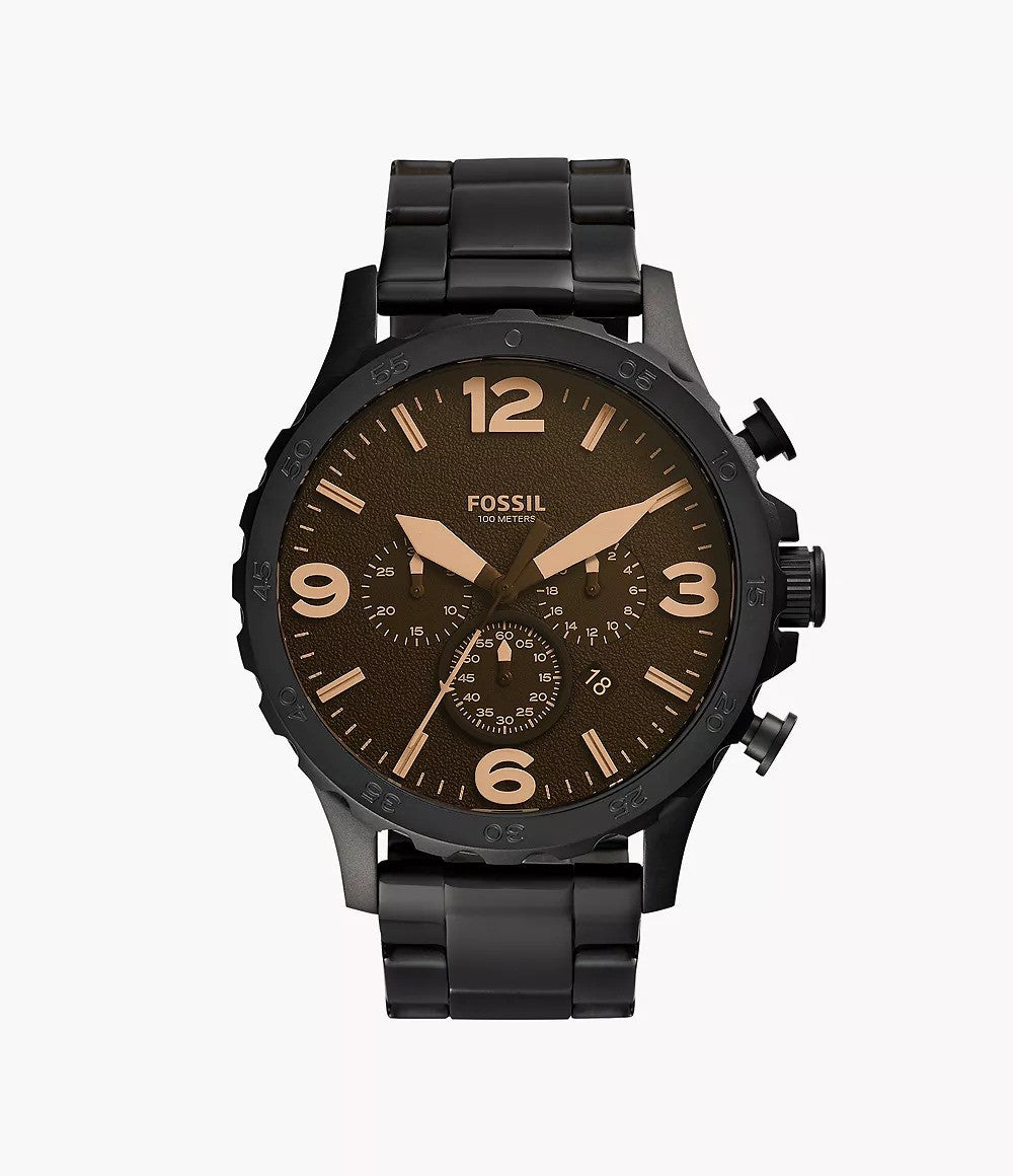 Jr1356 Fossil Black NATE JR1356 – Waqar Dada Watches