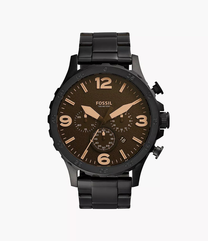 Fossil Black NATE JR1356 – Waqar Dada Watches