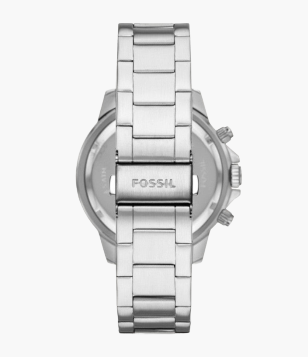 Fossil Bannon Multifunction Silver Stainless Steel Silver